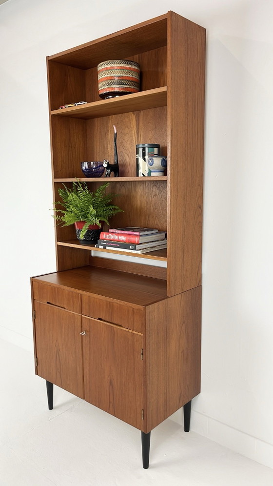 Librerie vintage svedesi in impiallacciatura di teak – Legno (photo 4 of 15)