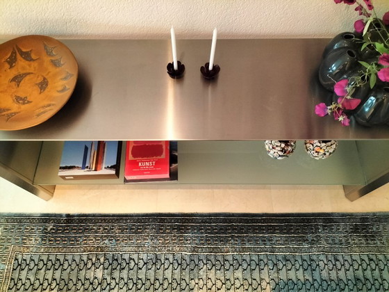 Moderne Edelstahl Konsole – Konsolen, rvs (photo 5 of 5)