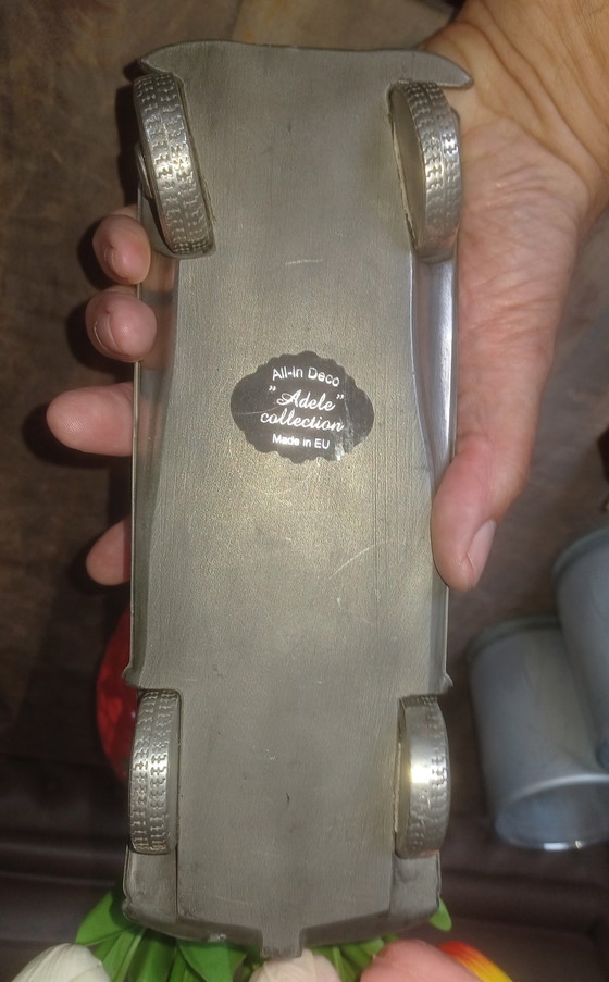 Image 1 of Modellino da scrivania Mercedes Benz 540K in latta e peltro, anno 1939.