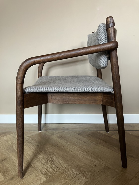 New! Dutchbone Torrance Dining Chair – Leather, Textile (photo 4 of 9)