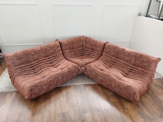 Image 1 of Togo set - Ligne Roset (2004) reupholstered