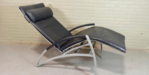 Sillón reclinable de cuero Interprofil 'Pax'