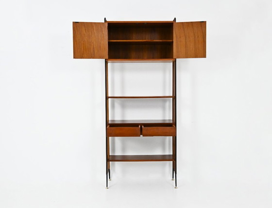 Image 1 of Mueble de pared italiano, década de 1950.