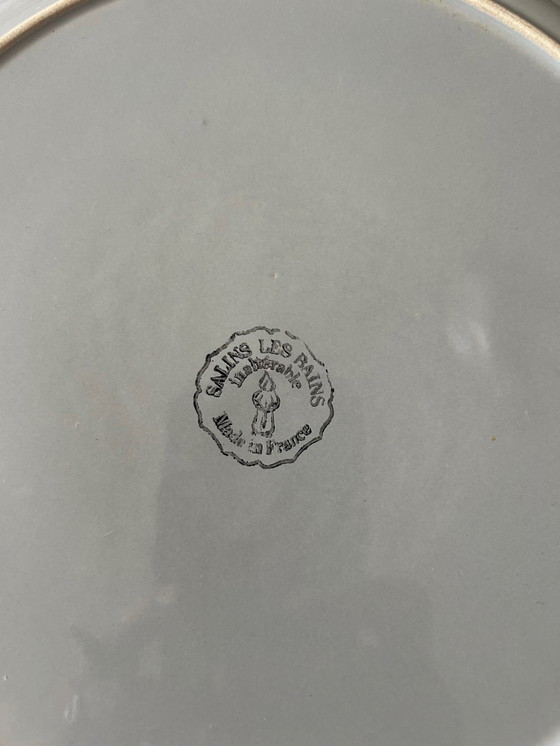 Image 1 of Platte aus Salins Steingut