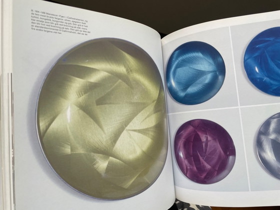 Image 1 of Vintage kleine geëmailleerde plaat van Cathrineholm Noorse