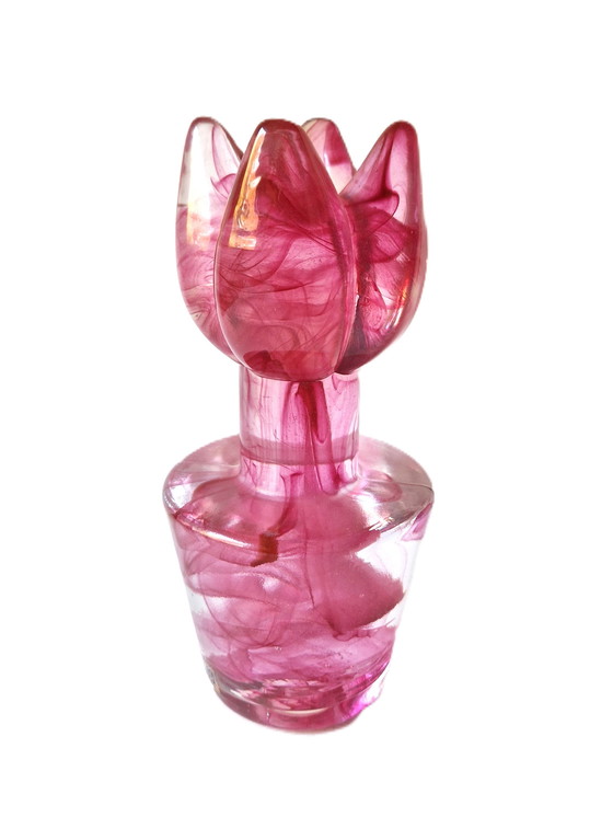 Image 1 of Kosta Boda - "Flower Power" Tulip By Ulrica Hydman-Vallien