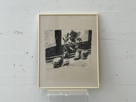 Image 1 of Lithographie / estampe de nature morte, années 1980
