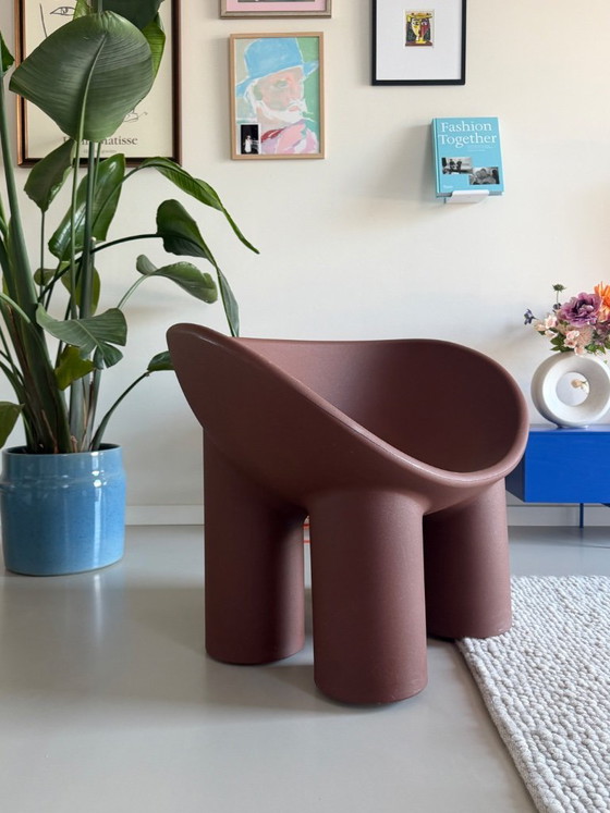 Roly Poly Chair Driade Brown Peat – Sillones, Plástico (photo 2 of 5)