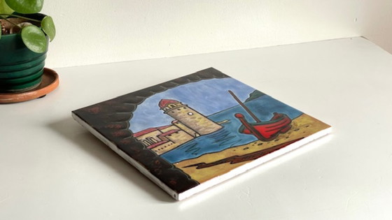 Image 1 of Decorazione murale in ceramica vintage