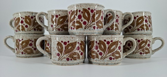 Image 1 of Servizio da caffè in terracotta d'epoca