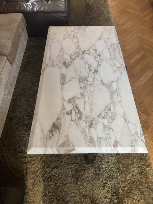 Flexform Jacques salontafel Calacatta marmer (np. €6.500)