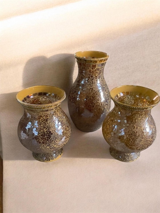 Image 1 of 3 vases