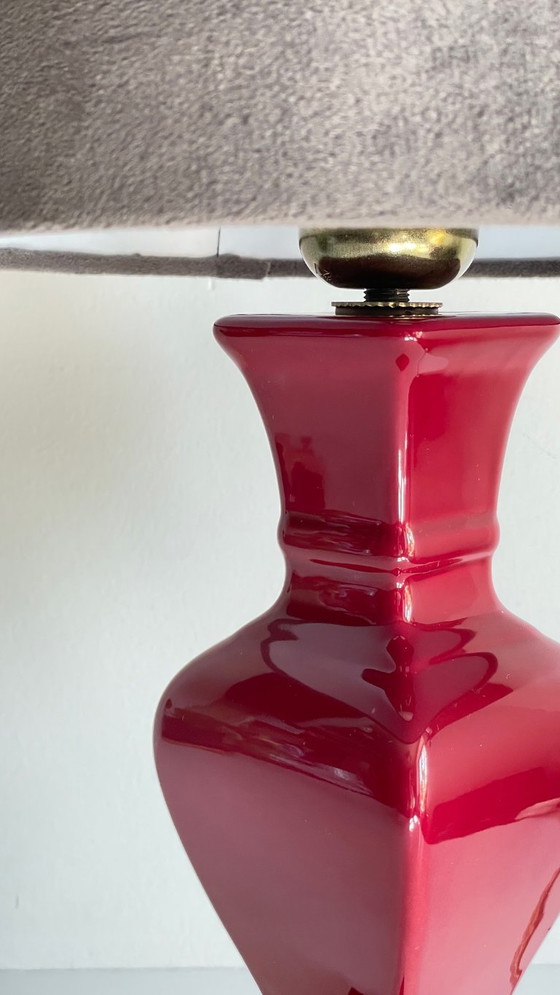 Lampada da tavolo VINTAGE chic in ceramica e velluto – Lampade da tavolo (photo 18 of 25)