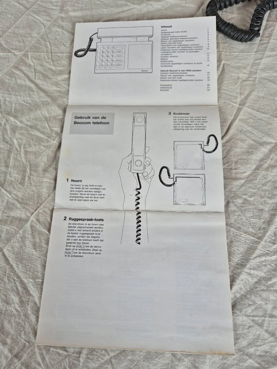 Image 1 of  Bang & Olufsen Beocom 2000 con manual de instrucciones original