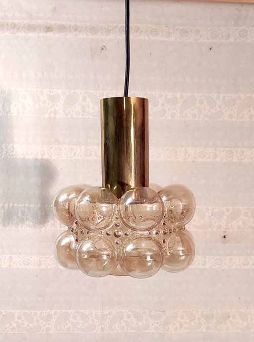 Bubble-Pendelleuchte von Helena Tynell für Limburg – 1960er/70er Jahre