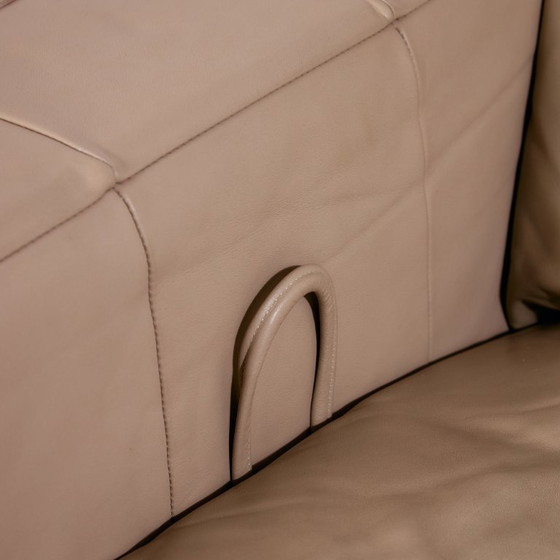 Image 1 of Conjunto de sofás de cuero Mk11355 «Modelo 4000» de Rolf Benz, juego de 4