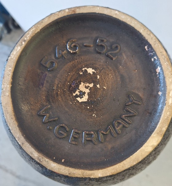 Image 1 of XL Scheurich keramik vase with horses.