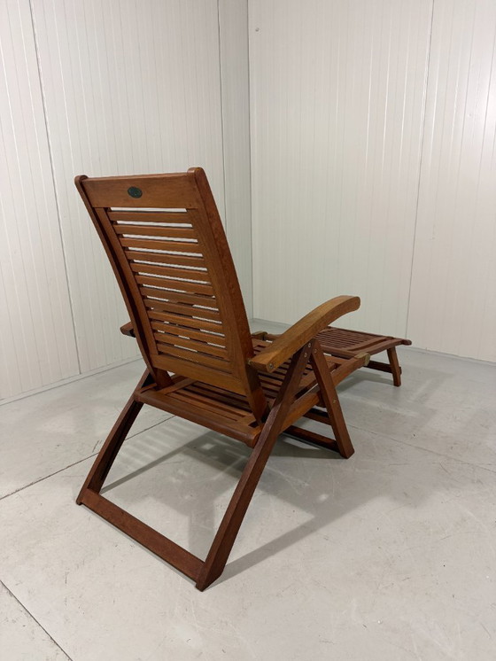 Image 1 of Teak deck chair lounger Royal Life-Style