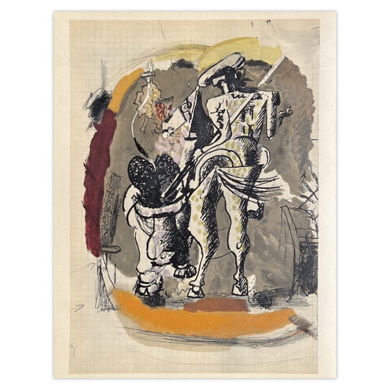 Georges Braque Lithographie Carnets Intimes 15 1955 – Lithographies et sérigraphies, Paper (photo 5 of 5)