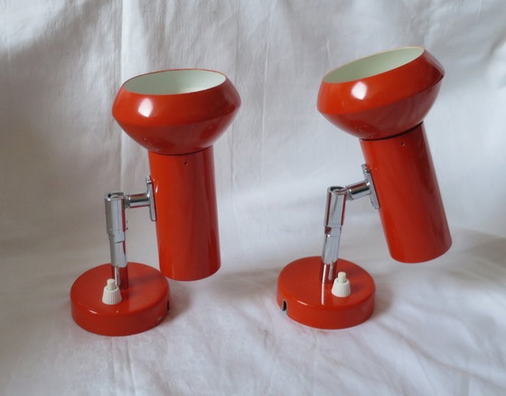 Image 1 of 2 lampade arancioni OMI