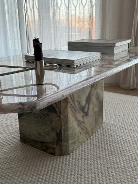 Image 1 of Vintage marble coffee table, Italy 1970