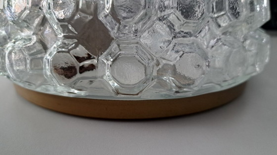 Lampada da soffitto o da parete del prestigioso marchio tedesco Glashütte Limburg. – Plafoniere (photo 5 of 10)