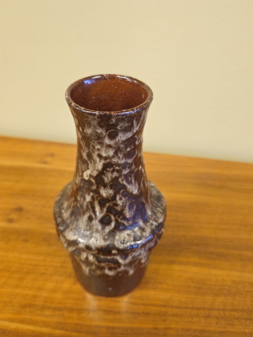 Vintage West Germany Vaas Vaasje Bruin