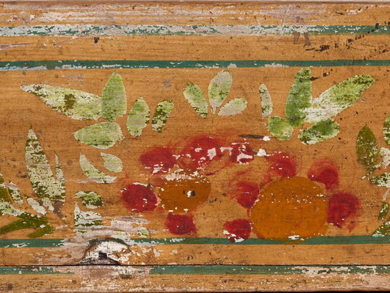 Scatola orientale antica gialla dipinta a mano (c.1900) #25 – Oggetti decorativi (photo 37 of 40)