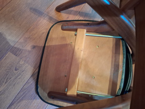 Image 1 of 4x De Schaar Van Teeffelen chair, original