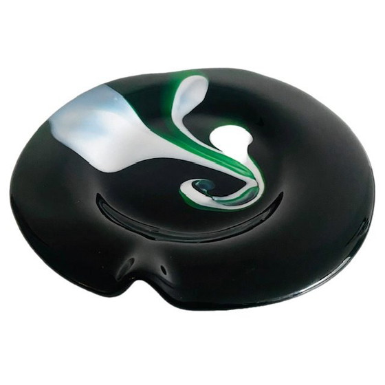 Image 1 of Ciotola vintage in vetro Richartz Art Collection di Hans Jürgen Richartz per Mathildenhütte, anni '70