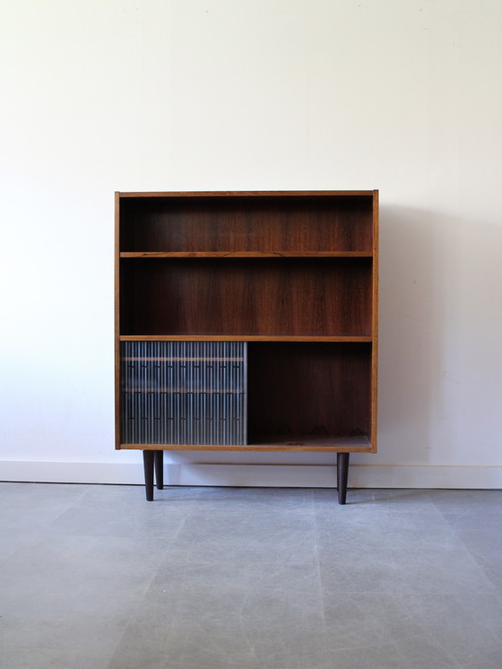 Image 1 of Librería danesa antigua de palisandro.