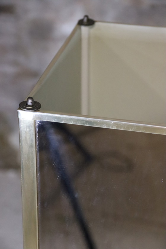 Image 1 of 2x Grote Brutalistische Italiaanse Tafellampen