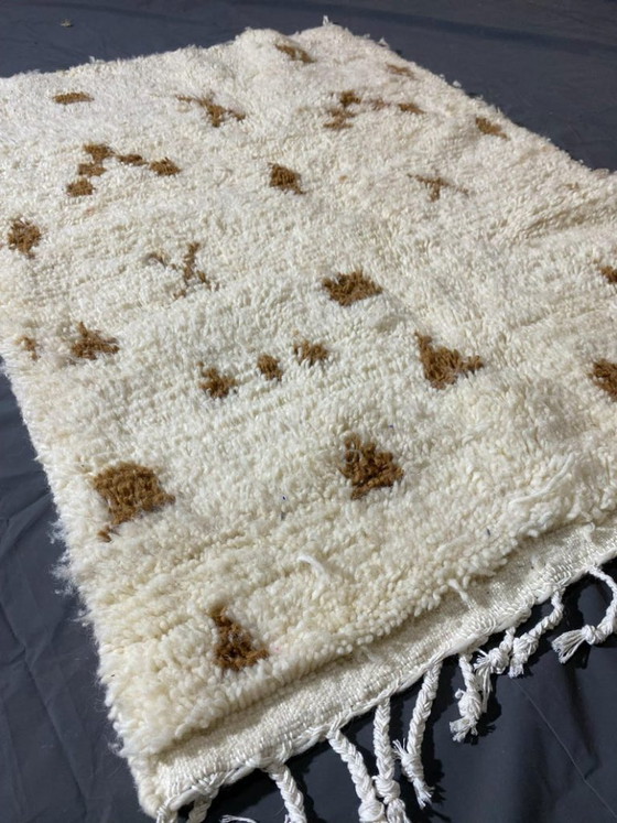 Image 1 of Alfombra de pelo largo hecha a mano Beni Ourain 300 x 200 cm