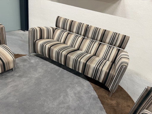 Sofá Leolux Goncharov de 3 plazas de tela