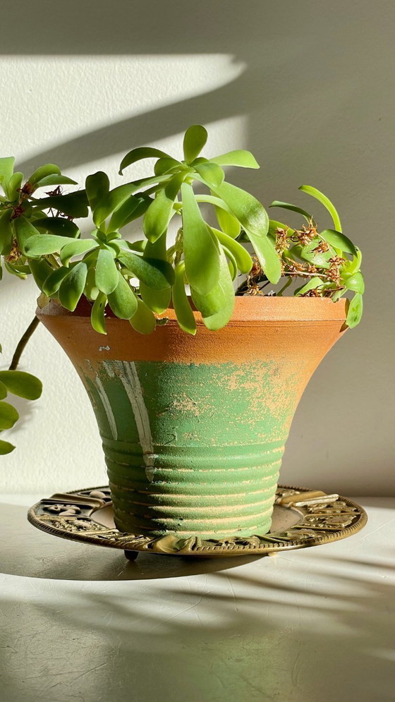 Image 1 of Posacenere vintage in bronzo con segno zodiacale