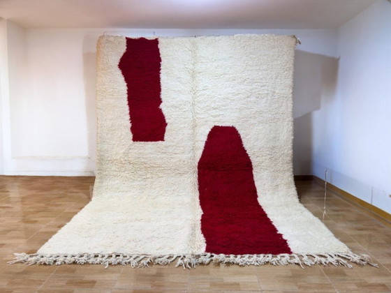 Image 1 of Tapis Beni Ouarain en laine authentisch 300cmx250cm