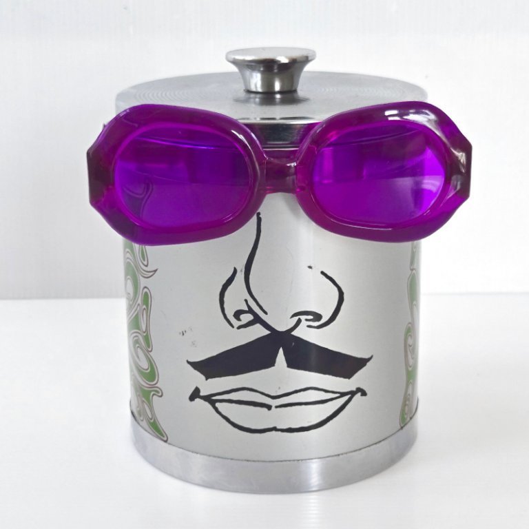 Vintage 1970s Peter Max Groovy Psychedelic Pop Ice Bucket | €300