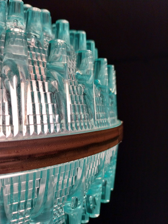 Image 1 of Suspension vintage style Space Age en acrylique, années 1970