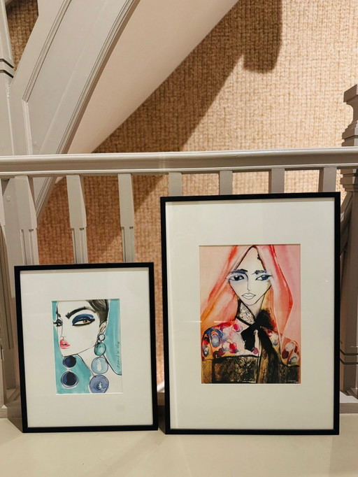 Astrid Vos – Modeporträt – Bella Aqua