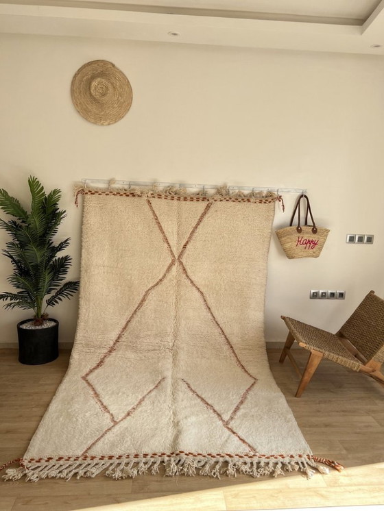 Image 1 of Tapis marocain artisanal en laine 250cmx150cm