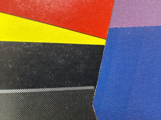 Image 1 of Gerrit Rietveld Exhibition – 1996 – Original Vintage Exhibition Poster by Gerrit Rietveld – De Stijl Design – 118.9x84.1 cm A0