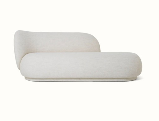 Zetel Ferm Living Rico Divan L - Wool Bouclé Natural