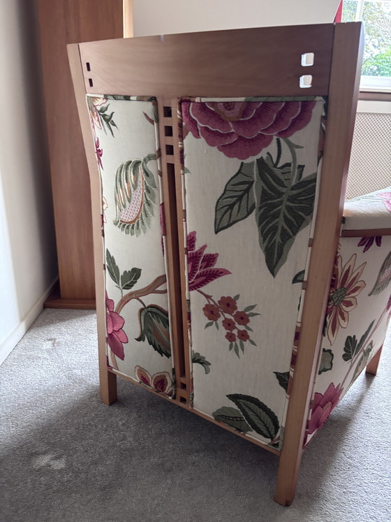 2 Giorgetti-Stühle – Sessel, Textile, Wood (photo 4 of 7)