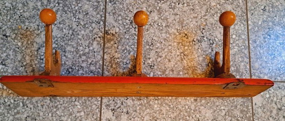 Image 1 of Shoe/wardrobe cabinet, 50s/60s, solid wood, lacquered