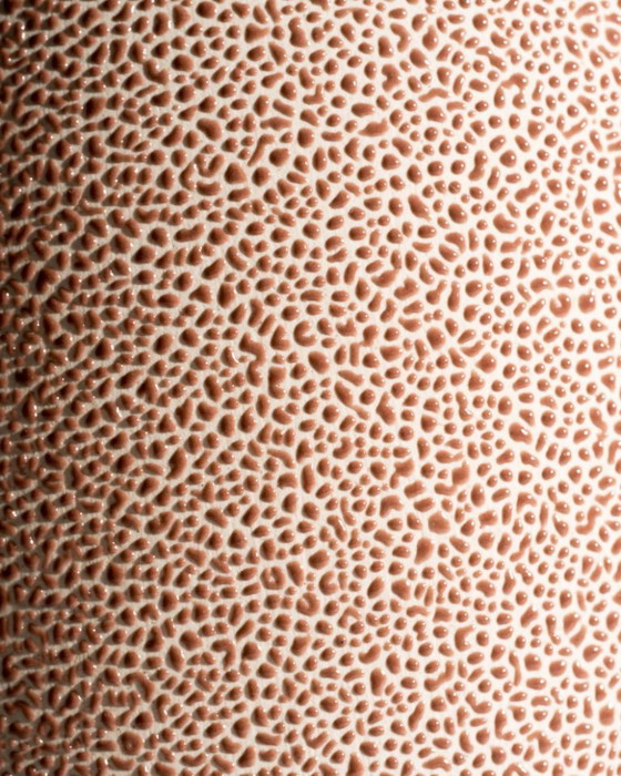 Image 1 of Vaso artigianale in ceramica vintage "SNAKESKIN" di grandi dimensioni, Paesi Bassi, anni '60-'70, altezza 33 cm