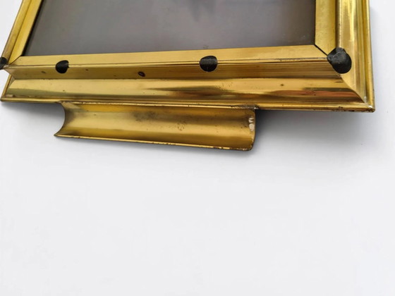 Messing Plateau Hollywood Regency 1960er – Tischdekoration, Brass (photo 10 of 11)