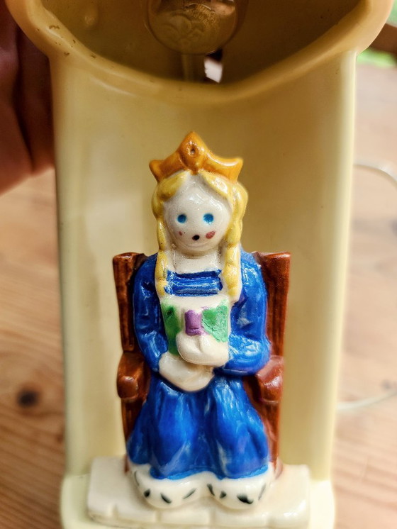 Image 1 of Ein Paar Nachtlichter aus Keramik - Frankreich 50er Jahre Volkskunst