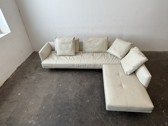 Image 1 of Walter Knoll Prime Time Ecksofa Leder hellgrau 