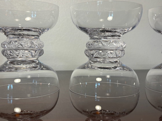 6 vasos Daum frères – Vasos y jarras, Cristal (photo 9 of 14)