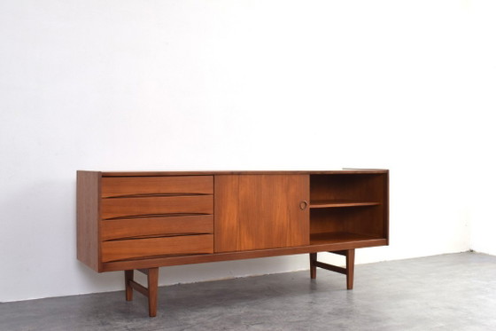 Image 1 of Mid-Century Teak Hi-Fi Sideboard Ulvö by Erik Wørts for Ikea, 1960s.